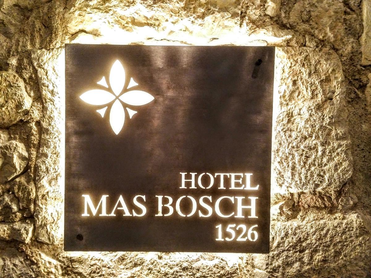 Hotel Mas Bosch 1526 Avinyonet de Puigventós Dış mekan fotoğraf